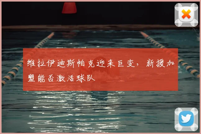 维拉伊迪斯帕克迎来巨变，新援加盟能否激活球队